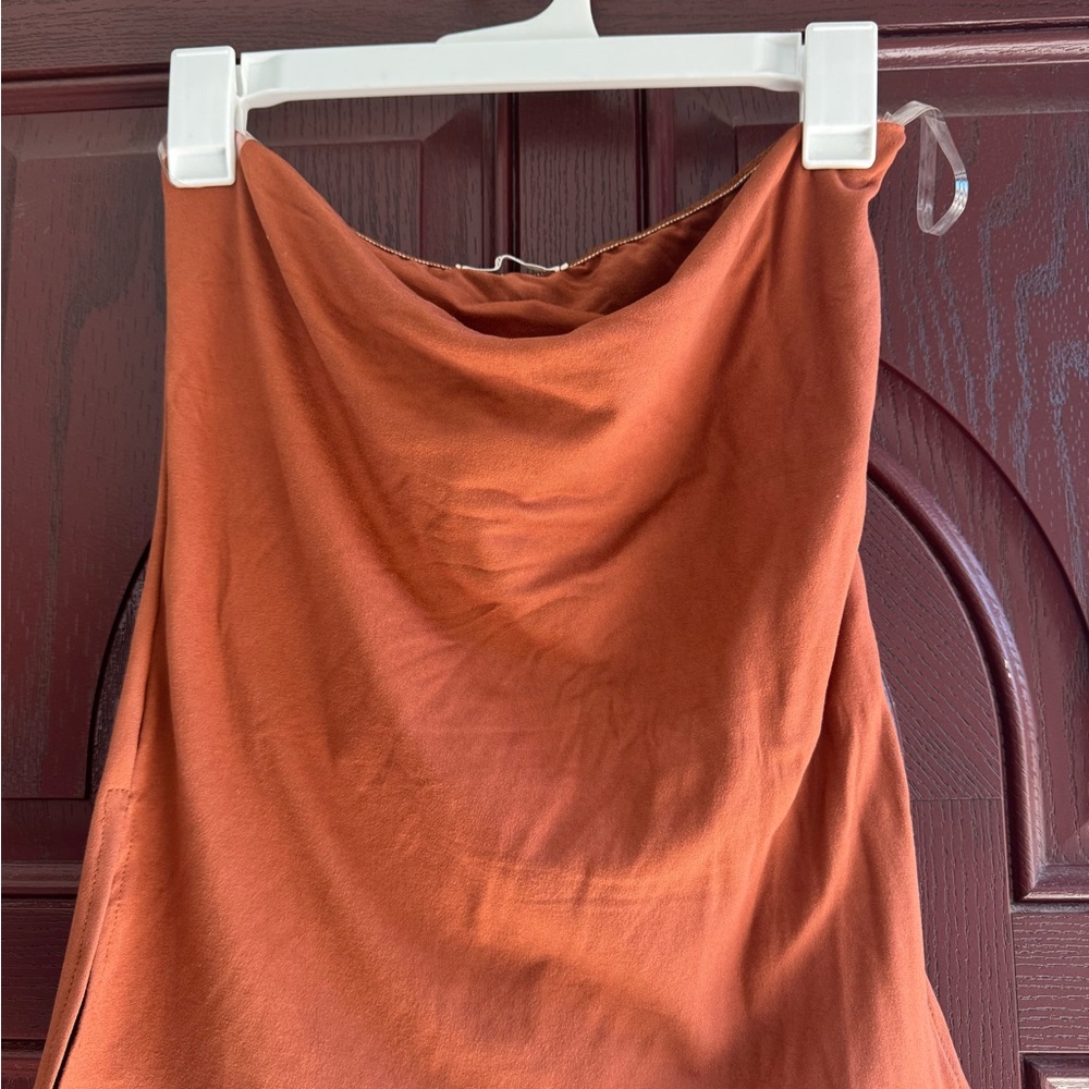 Rust Orange tube top